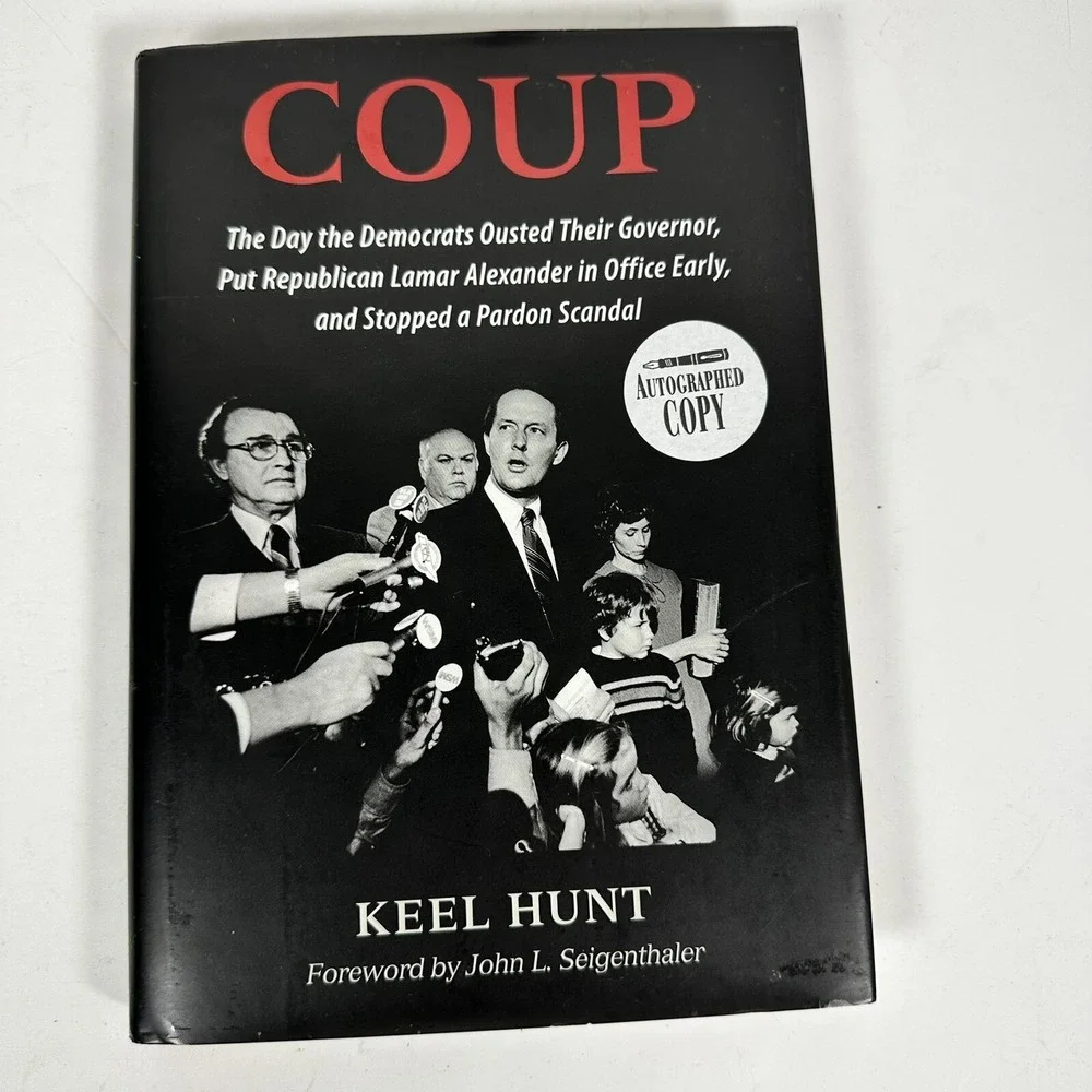 Signed First‎ Edition Book Coup, The Day the Democrats Ousted Their Governor